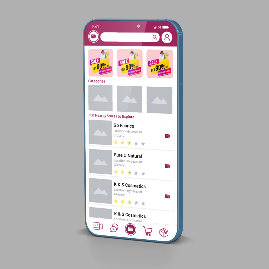 Mobile App UI